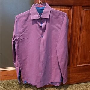 Report Collection Rich Purple Dress Shirt